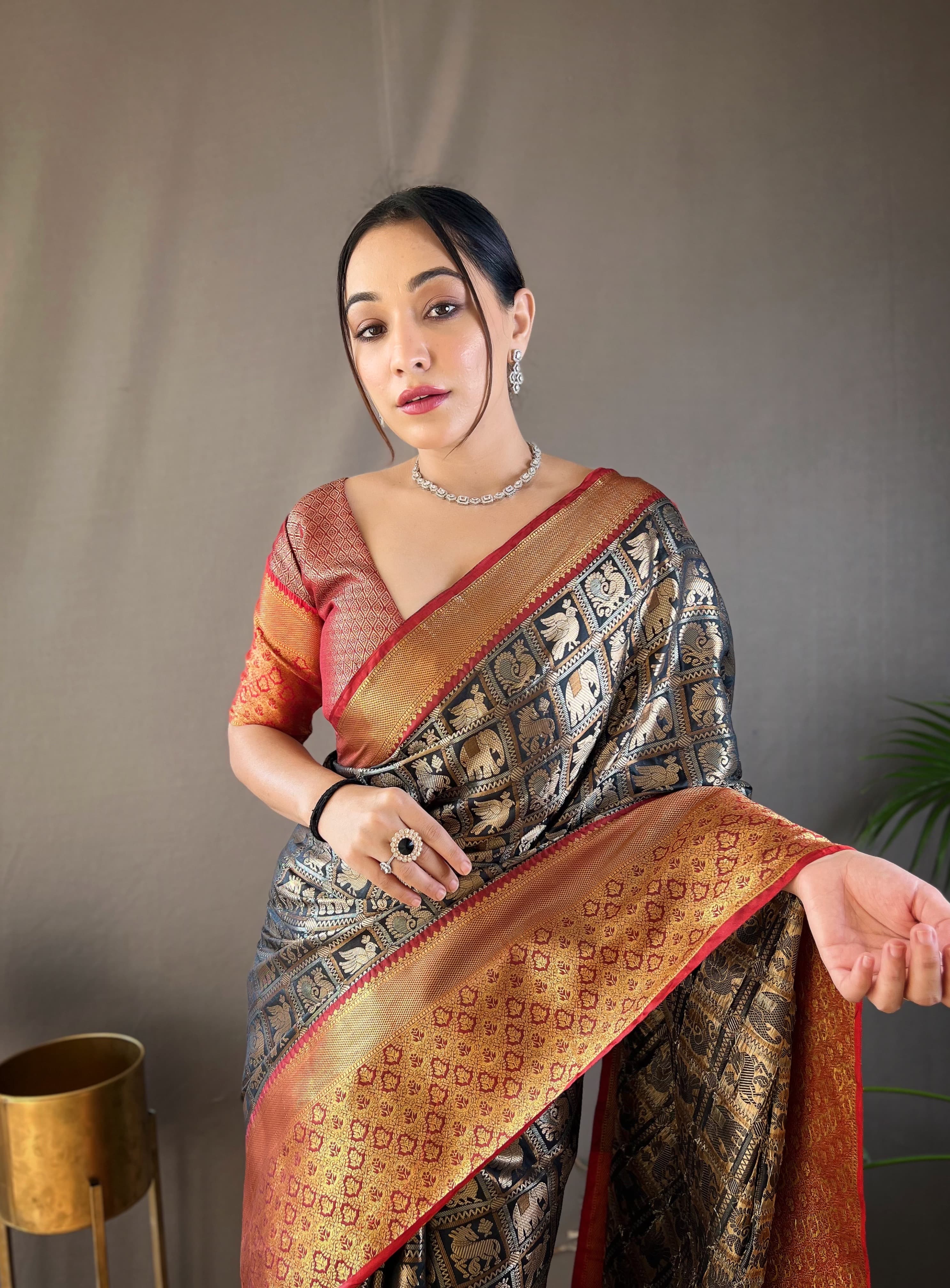 Rich pattu silk sarees - Eshana Collections