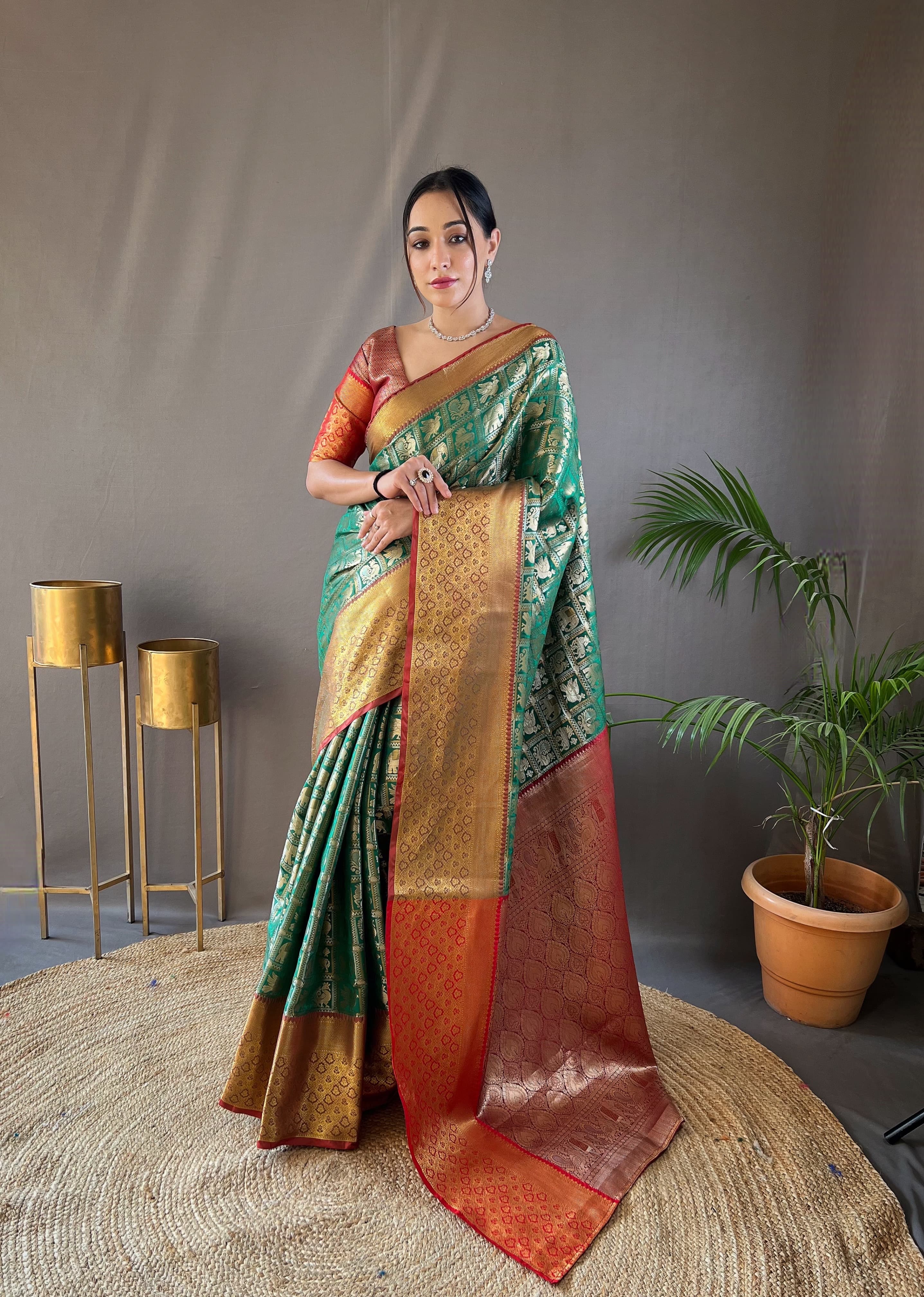 Rich pattu silk sarees - Eshana Collections