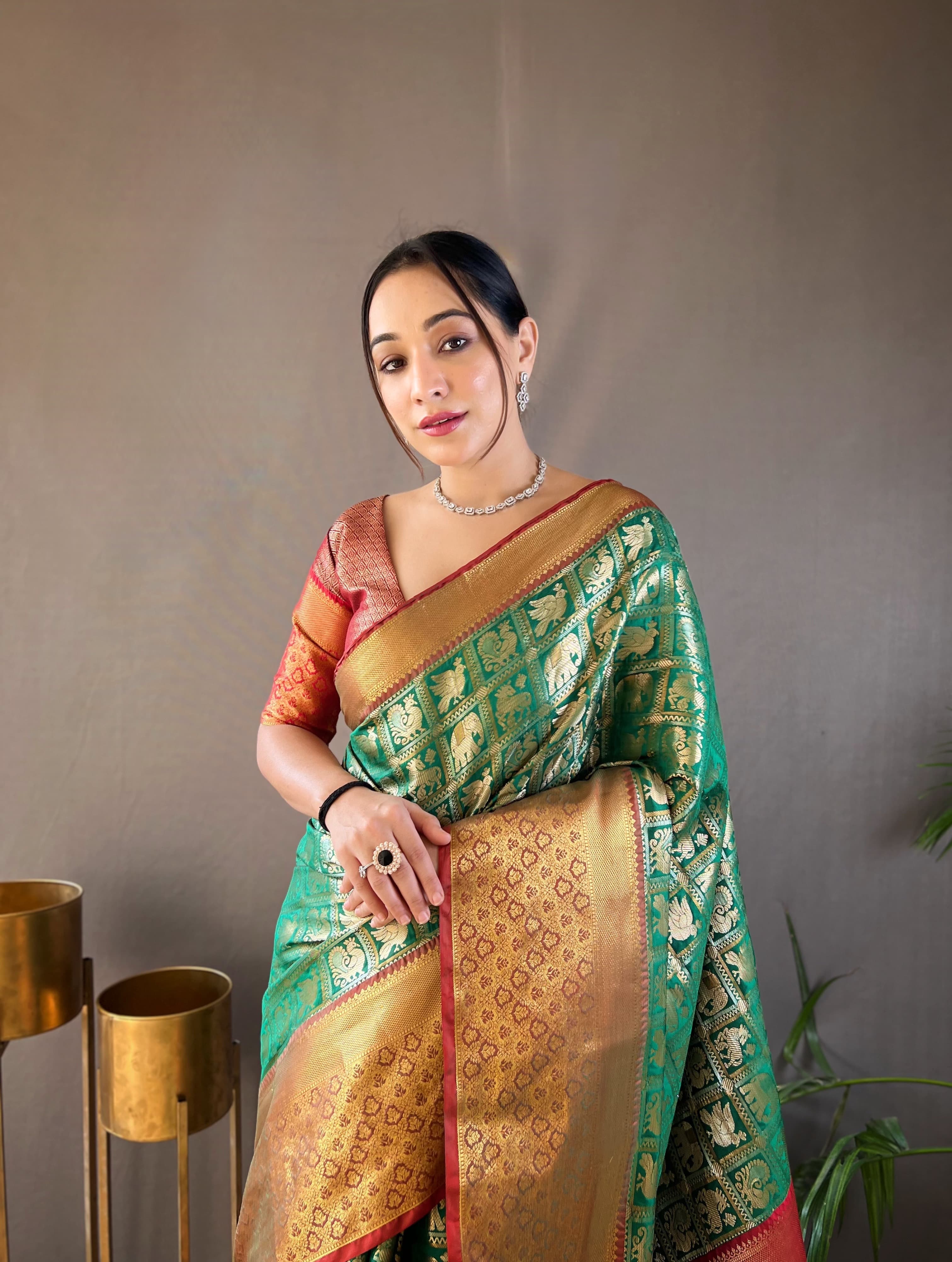 Rich pattu silk sarees - Eshana Collections