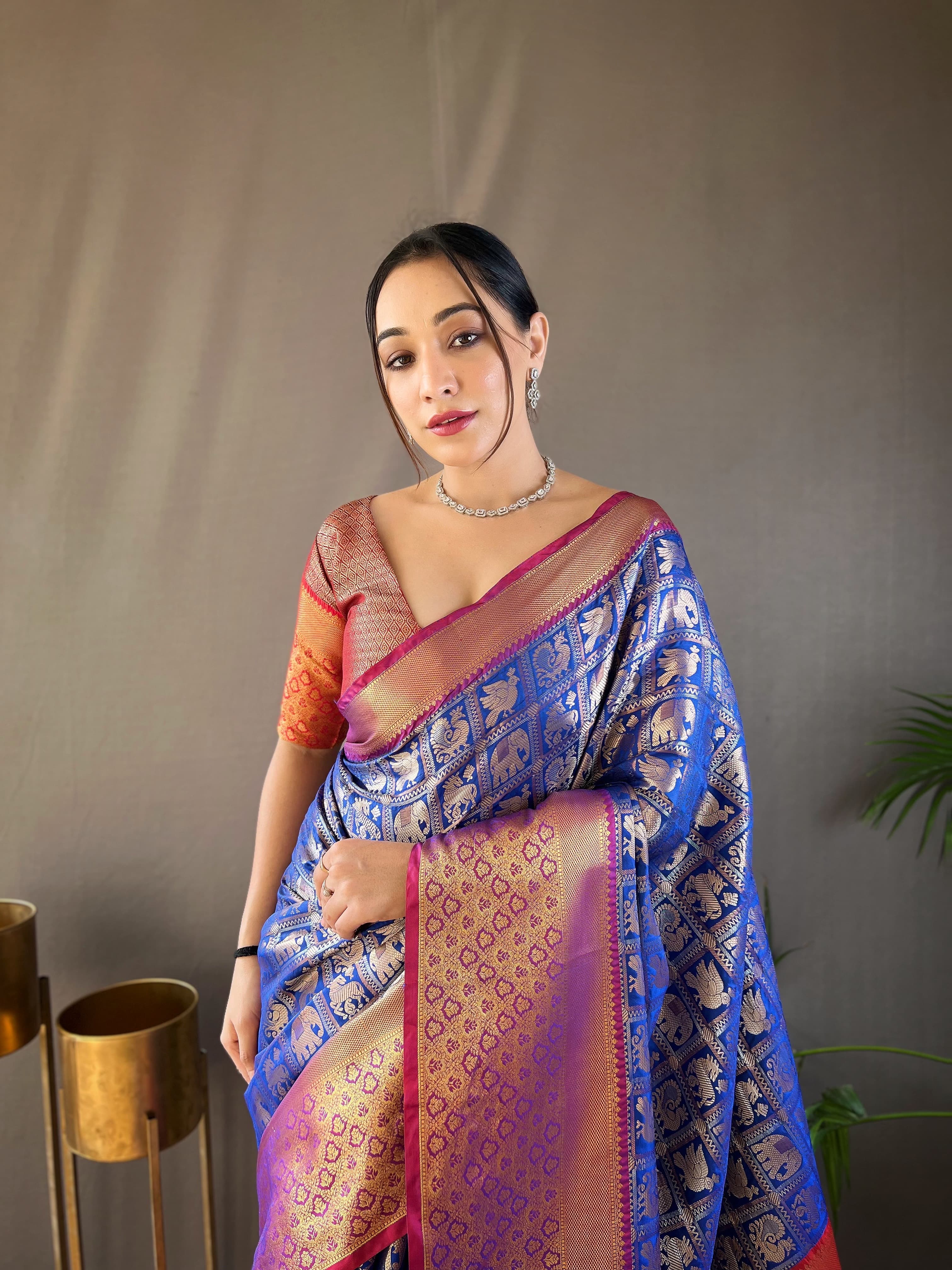 Rich pattu silk sarees - Eshana Collections