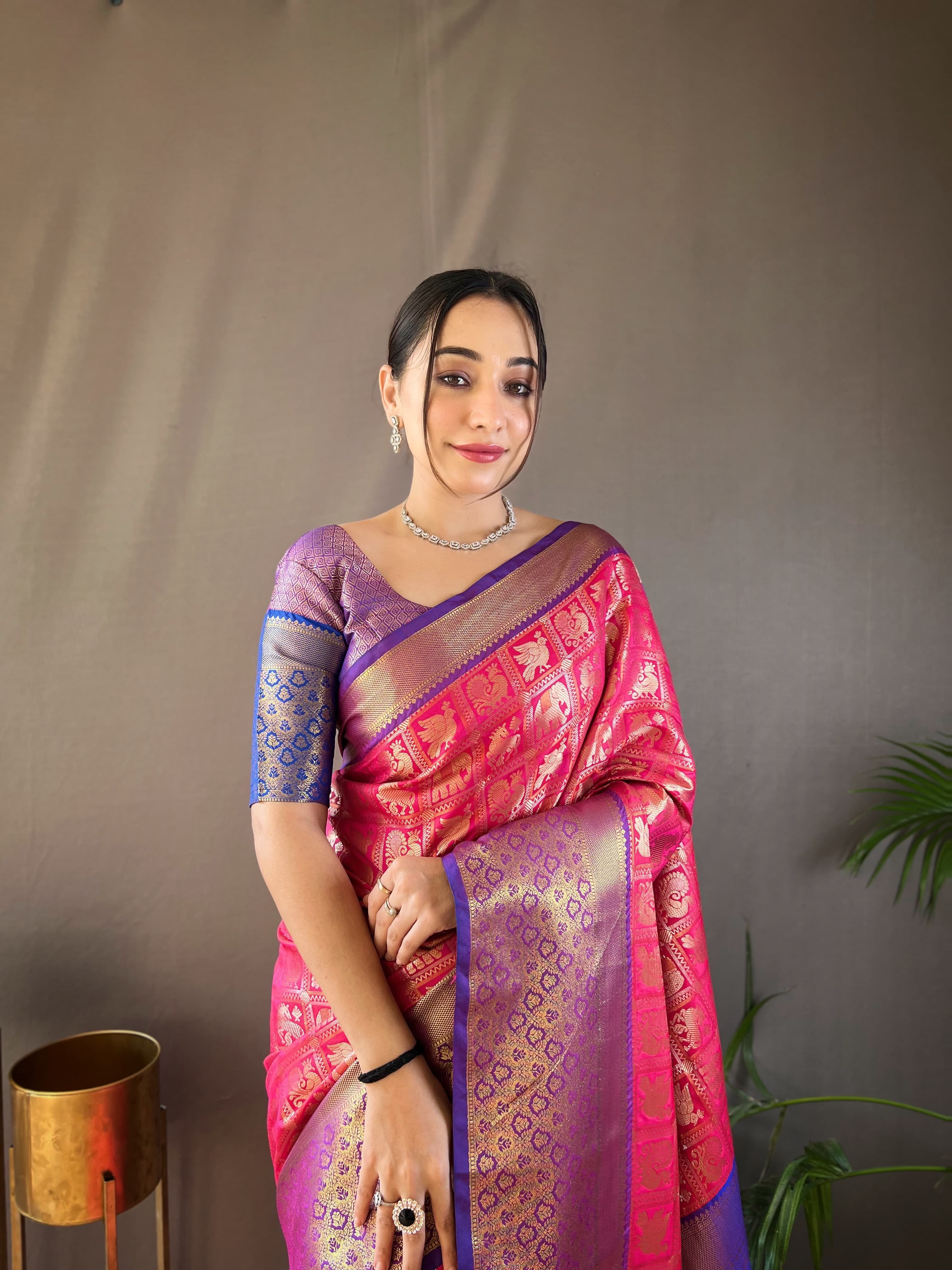Rich pattu silk sarees - Eshana Collections