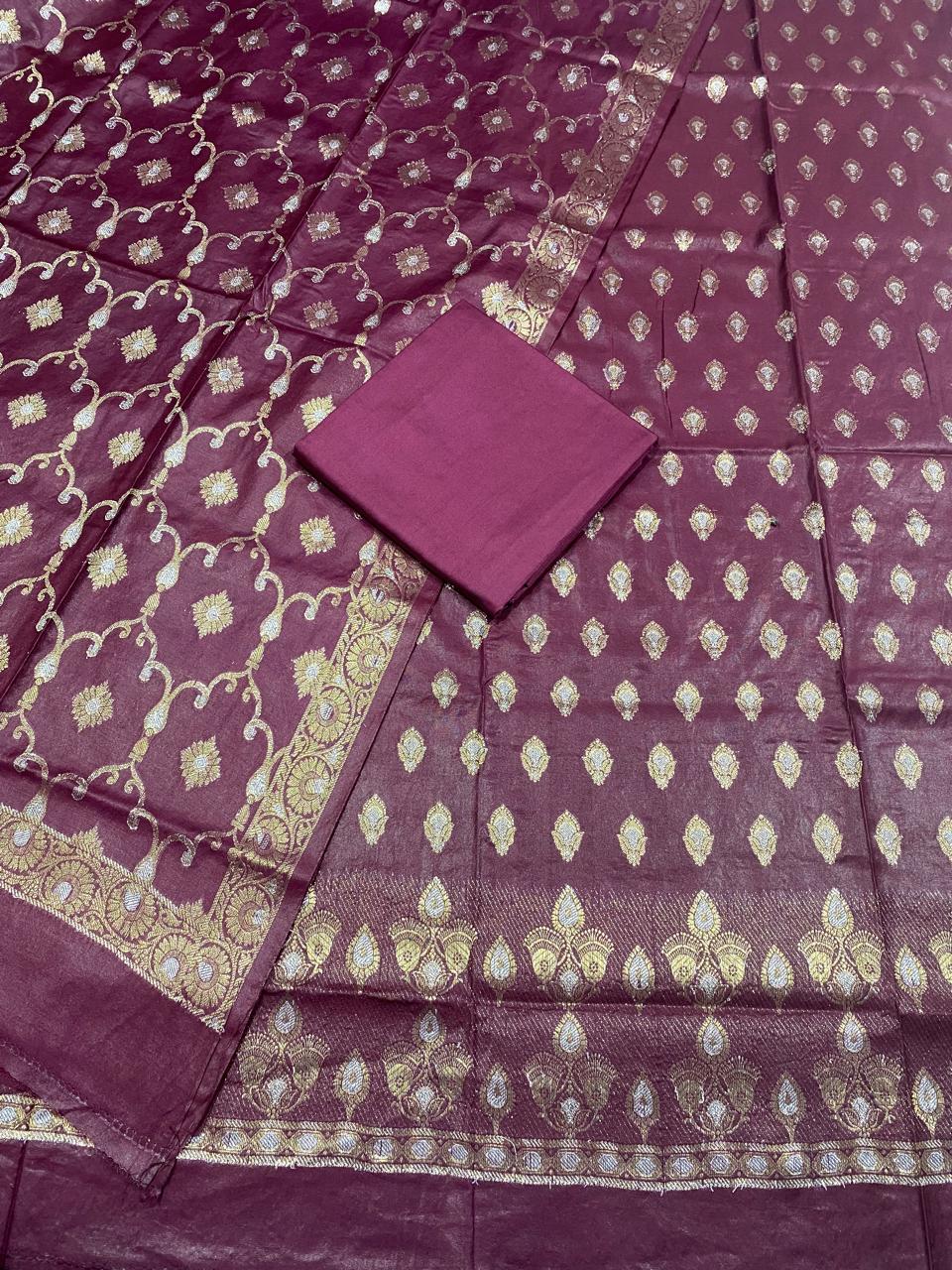 Banarasi Suits 3-Piece Collection | Elegant & Timeless - Eshana Collections