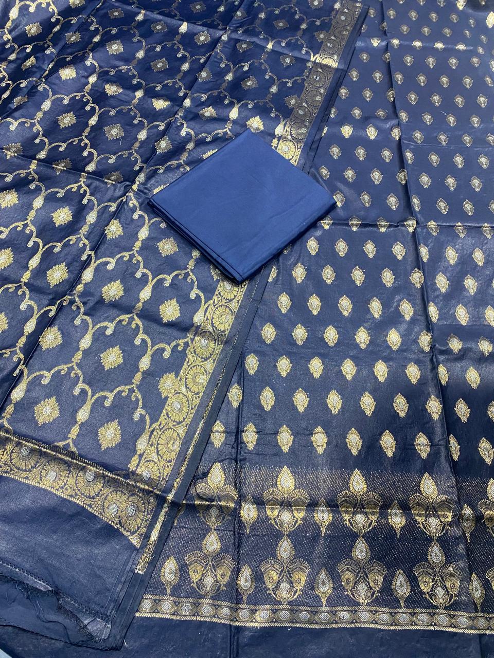 Banarasi Suits 3-Piece Collection | Elegant & Timeless - Eshana Collections
