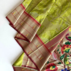 Soft paithani silk saree - Eshana Collections