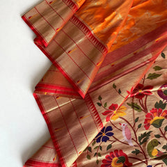 Soft paithani silk saree - Eshana Collections