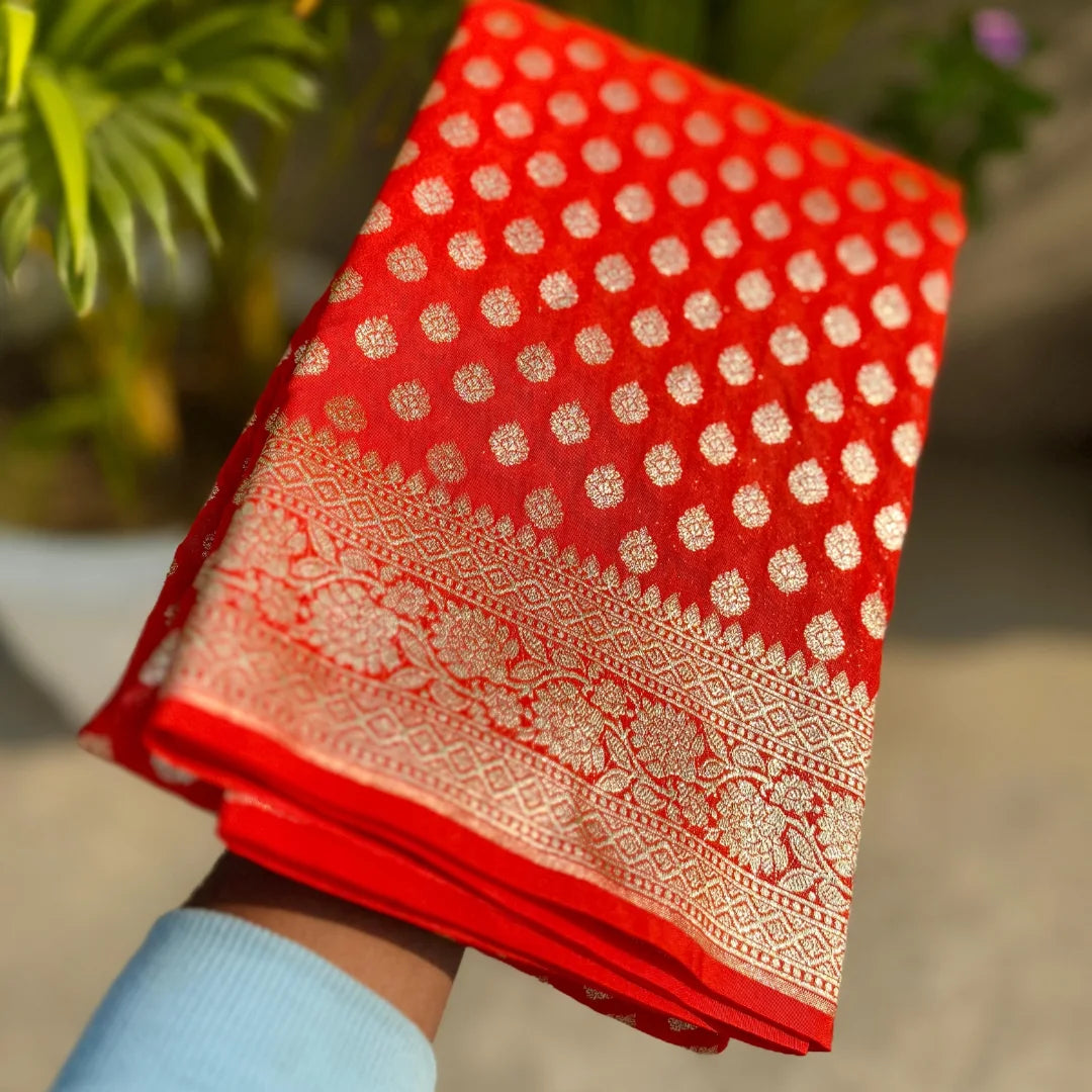 Stunner Katan silk sarees - Eshana Collections