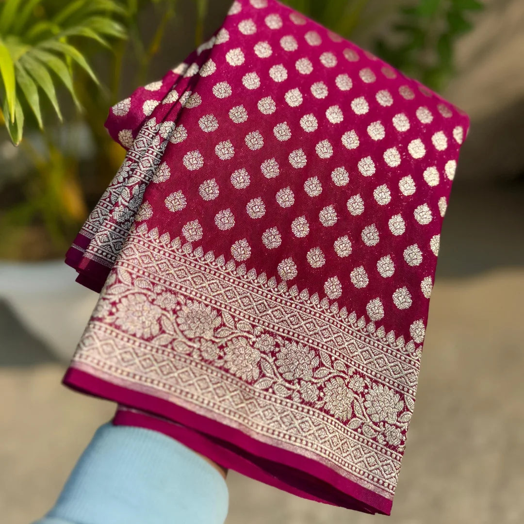 Stunner Katan silk sarees - Eshana Collections
