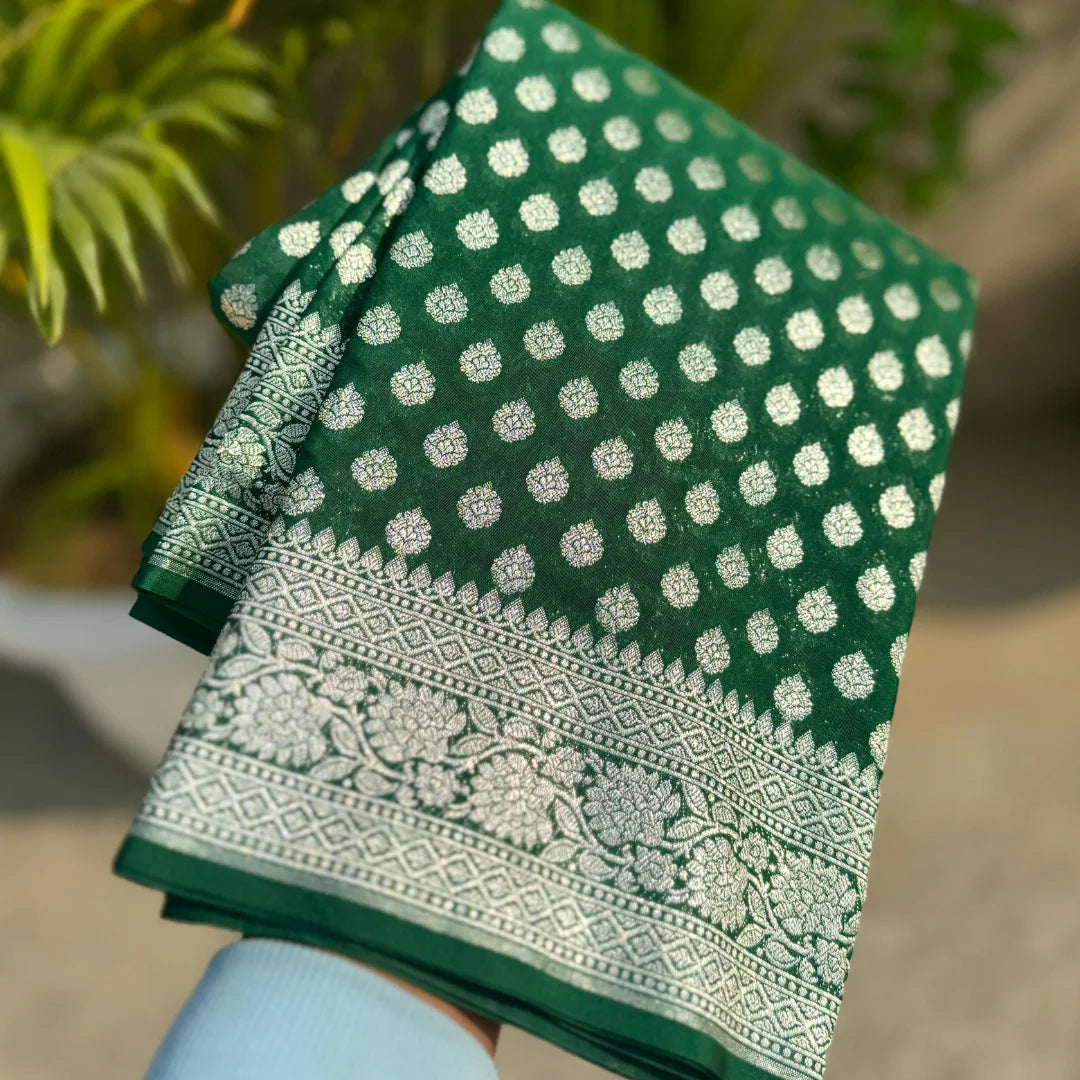 Stunner Katan silk sarees - Eshana Collections