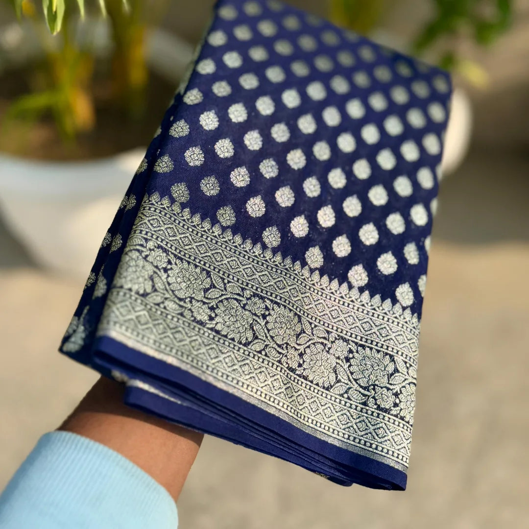 Stunner Katan silk sarees - Eshana Collections
