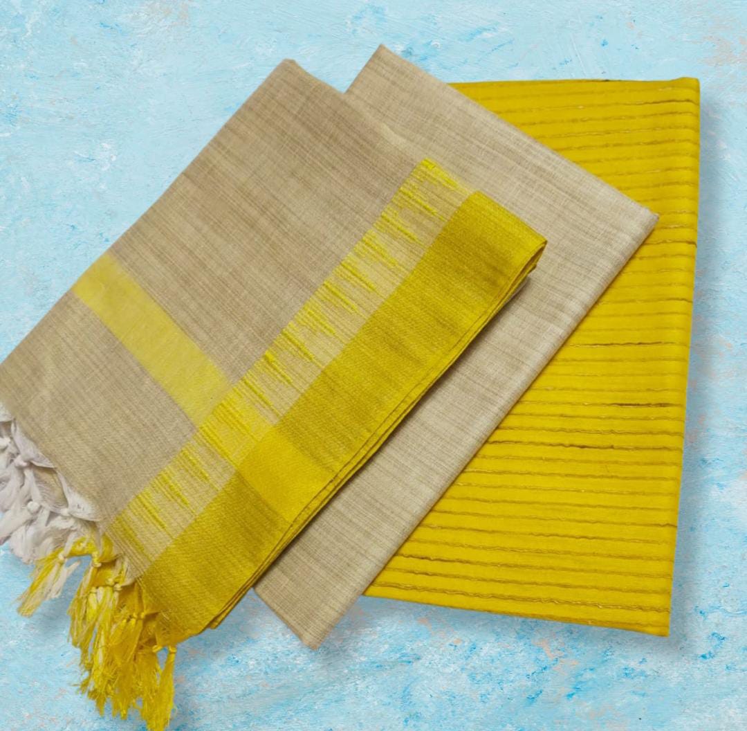 Soft Khadi Cotton Dress Materials for Office & Functions - Eshana Collections