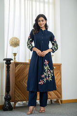 Kurti with pant - Eshana Collections