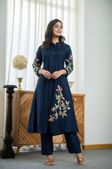 Kurti with pant - Eshana Collections