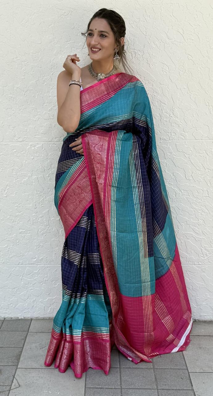 Dola silk saree - Eshana Collections