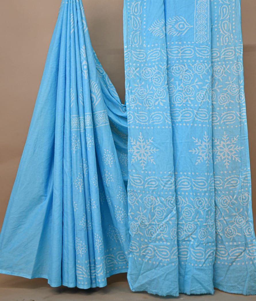 Mul cotton sarees - Eshana Collections