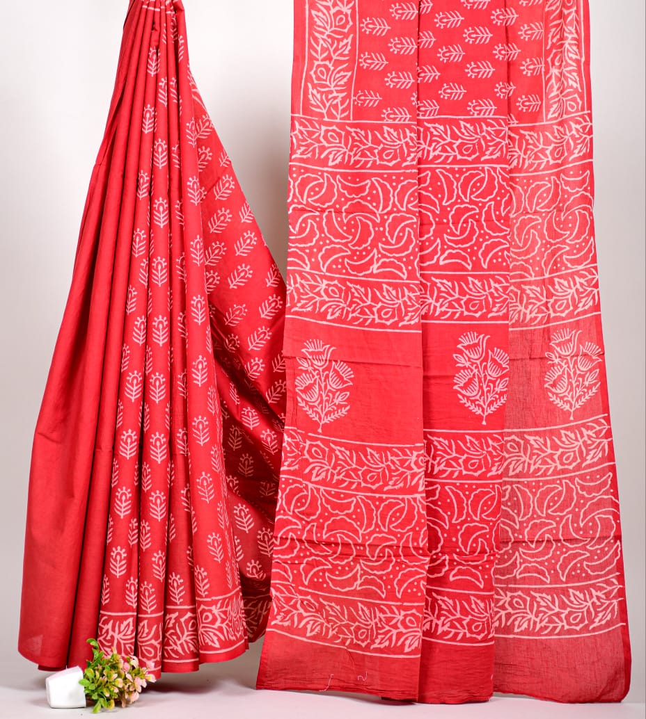 Mul cotton sarees - Eshana Collections