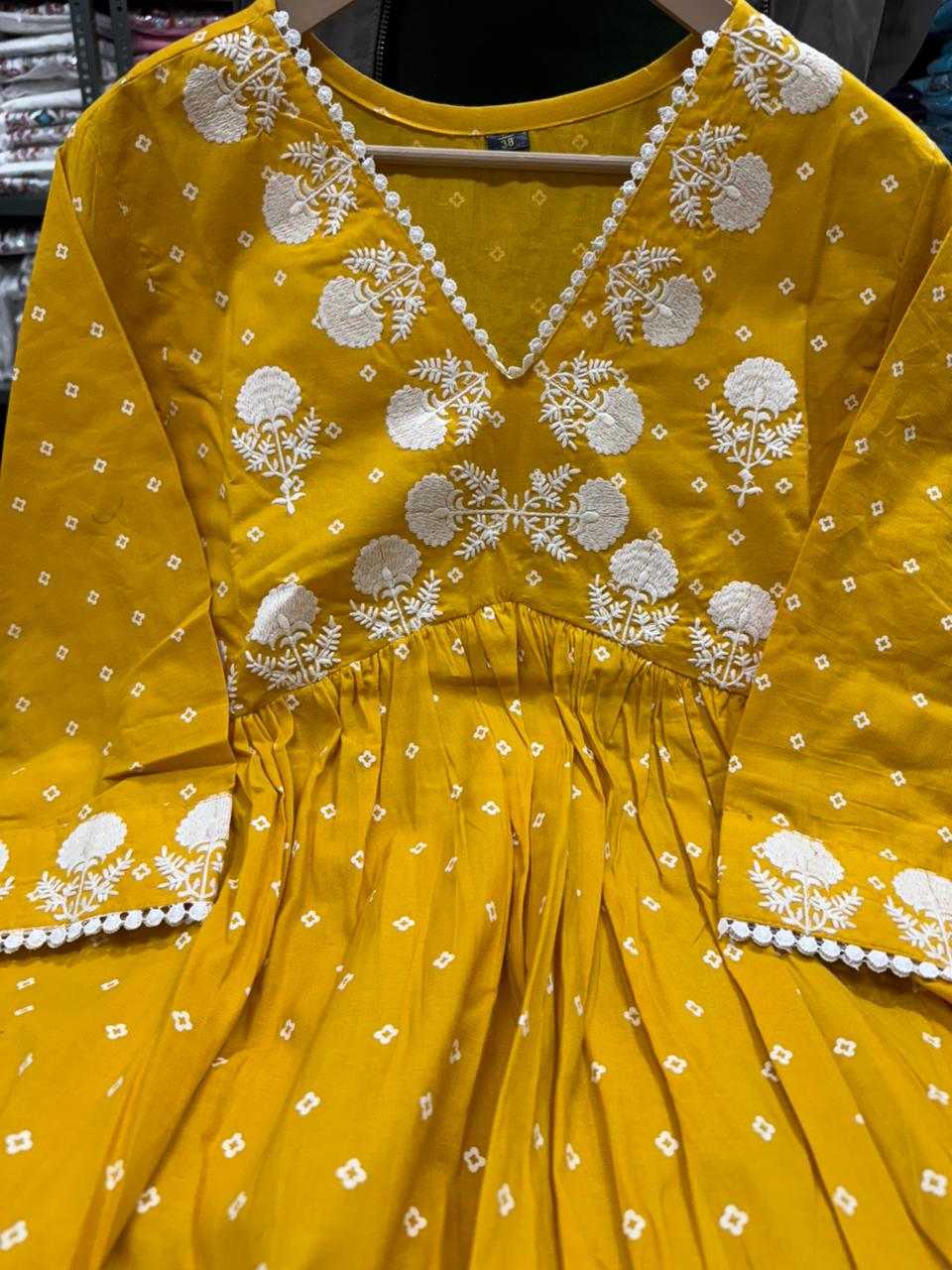Anarkali chudidhar set - Eshana Collections