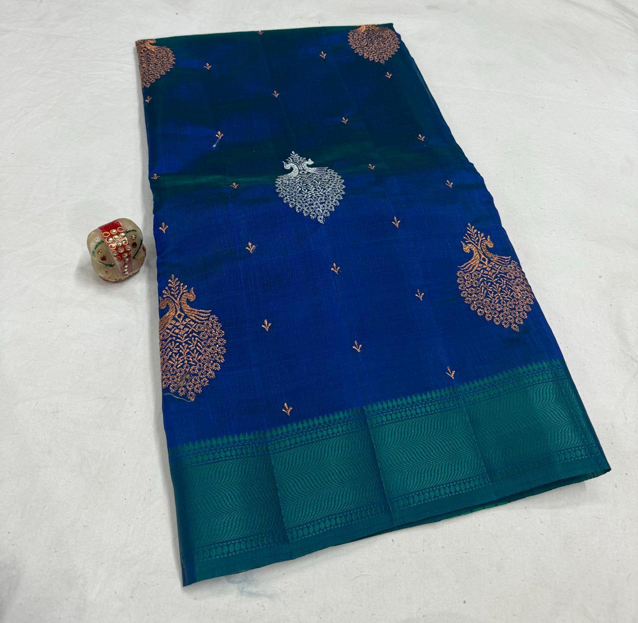 Dupion silk sarees - Eshana Collections