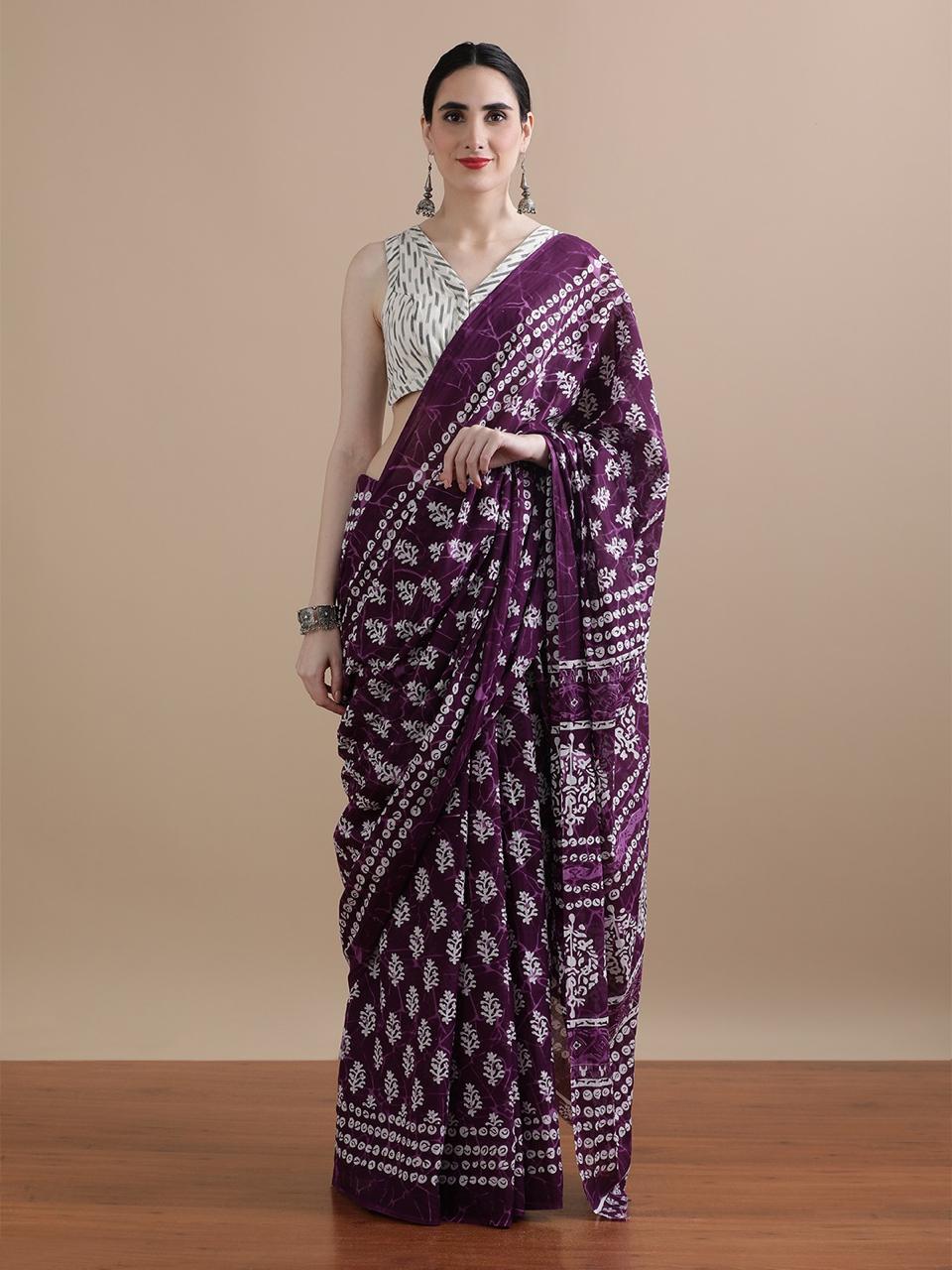 Mul cotton sarees - Eshana Collections