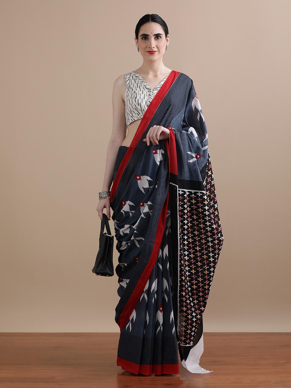 Mul cotton sarees - Eshana Collections