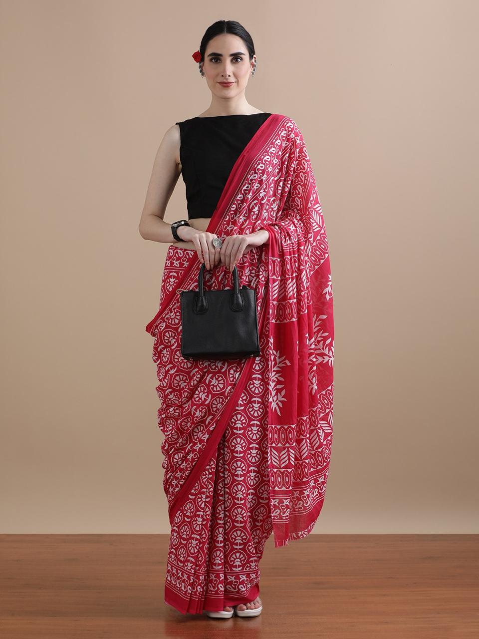 Mul cotton sarees - Eshana Collections