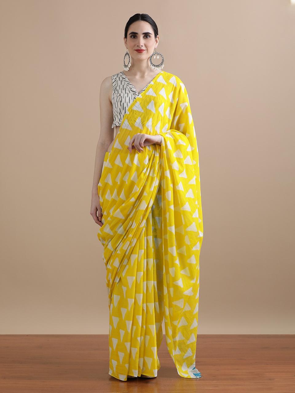 Mul cotton sarees - Eshana Collections