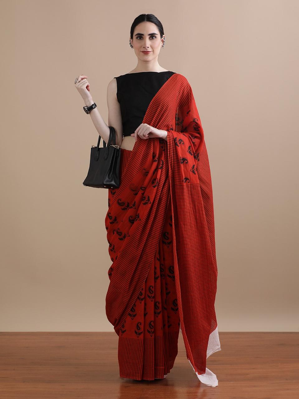 Mul cotton sarees - Eshana Collections
