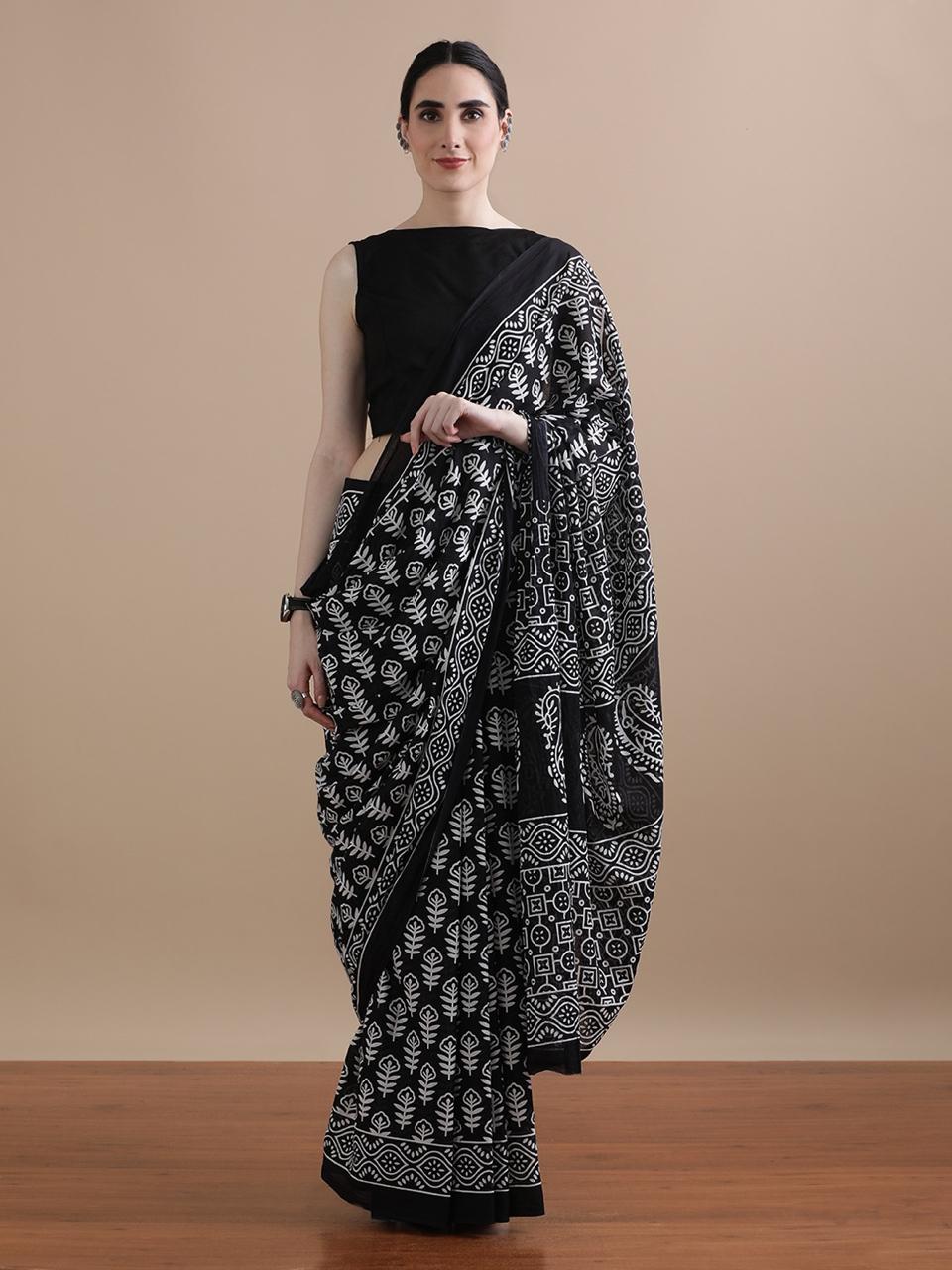 Mul cotton sarees - Eshana Collections