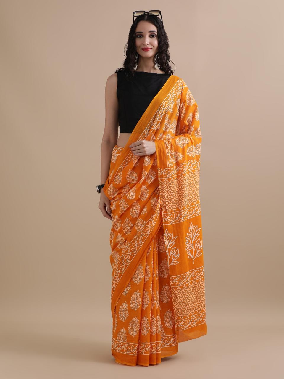 Mul cotton sarees - Eshana Collections