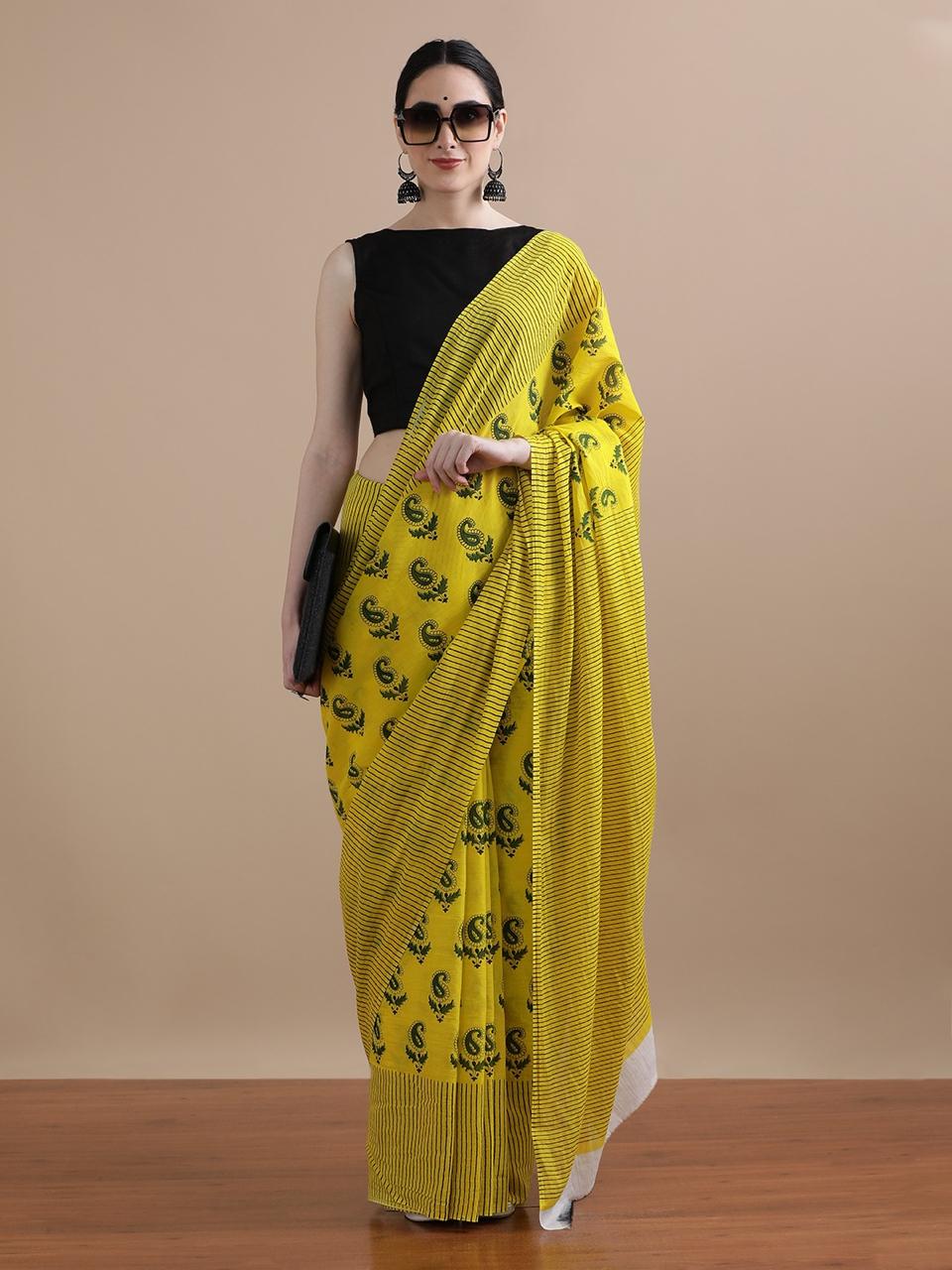 Mul cotton sarees - Eshana Collections