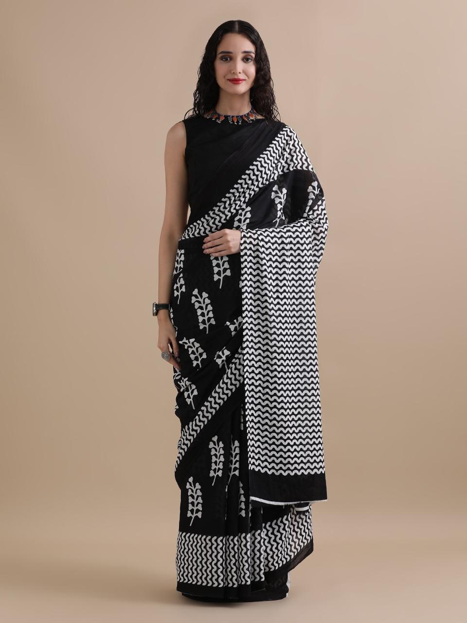 Mul cotton sarees - Eshana Collections