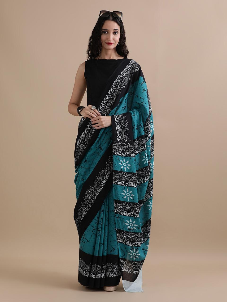 Mul cotton sarees - Eshana Collections