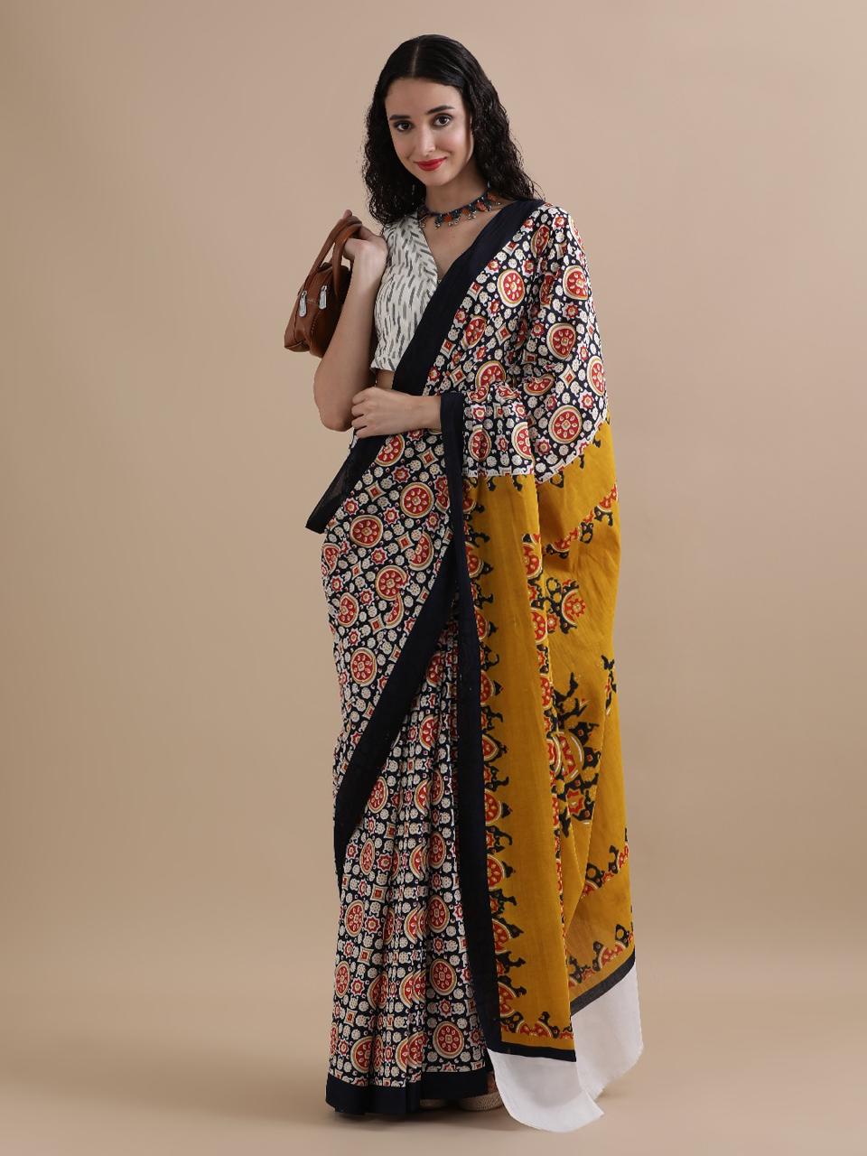 Mul cotton sarees - Eshana Collections