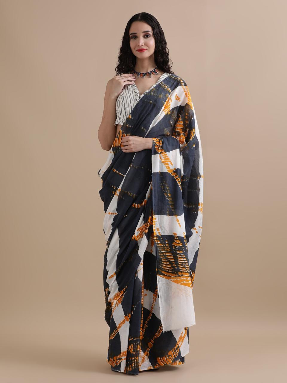 Mul cotton sarees - Eshana Collections