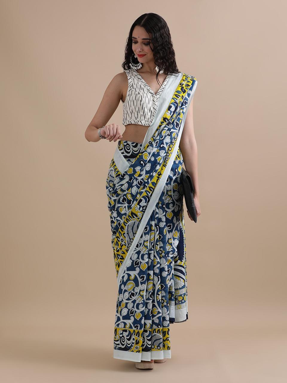 Mul cotton sarees - Eshana Collections