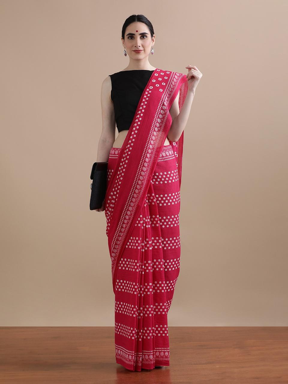 Mul cotton sarees - Eshana Collections
