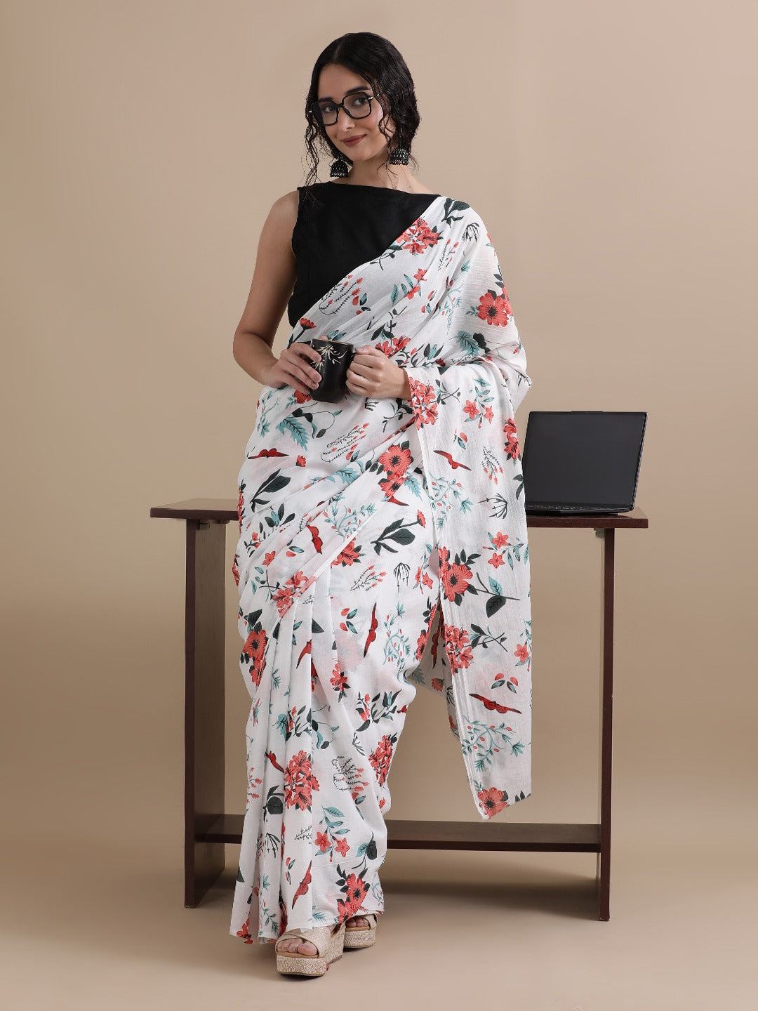 Mul cotton sarees - Eshana Collections