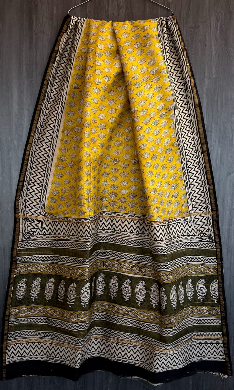 Chanderi silk sarees - Eshana Collections