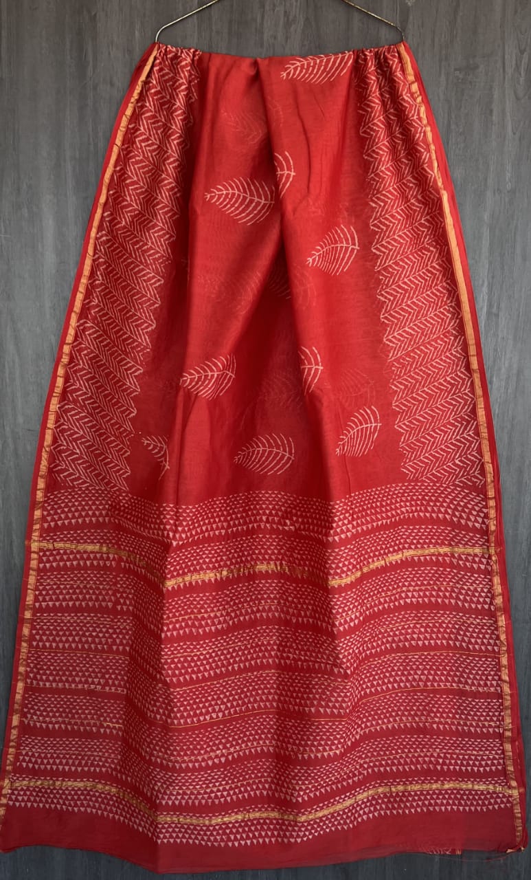Chanderi silk sarees - Eshana Collections