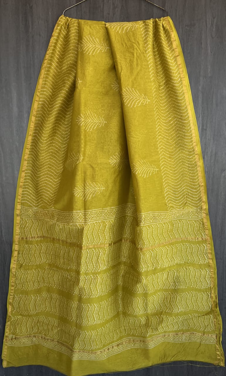 Chanderi silk sarees - Eshana Collections