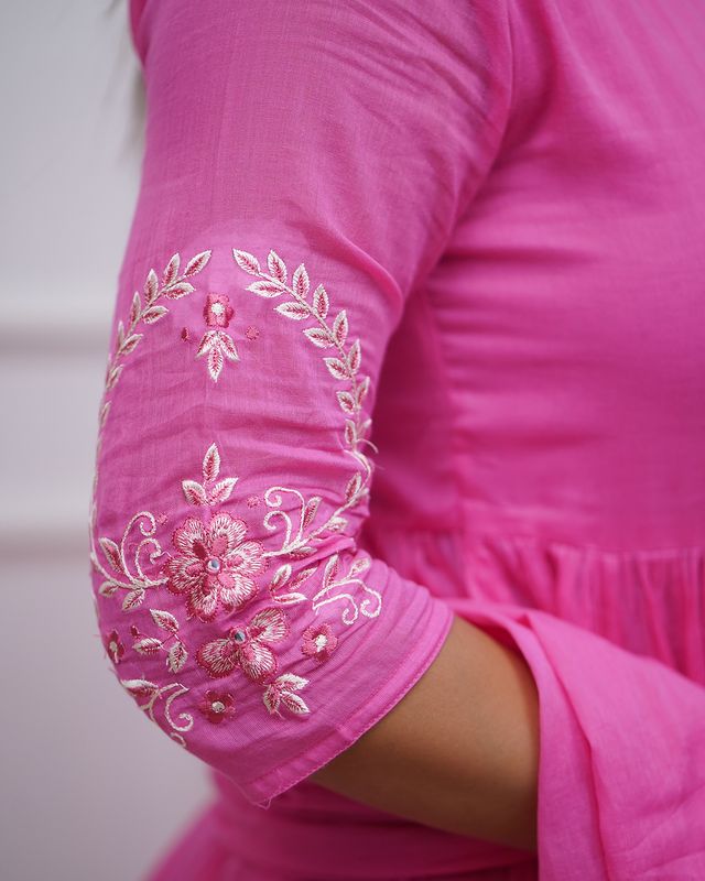 Anarkali cut salwar kameez - Eshana Collections
