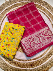 Crepe silk sarees - Eshana Collections