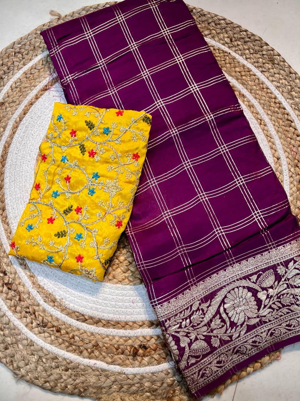 Crepe silk sarees - Eshana Collections