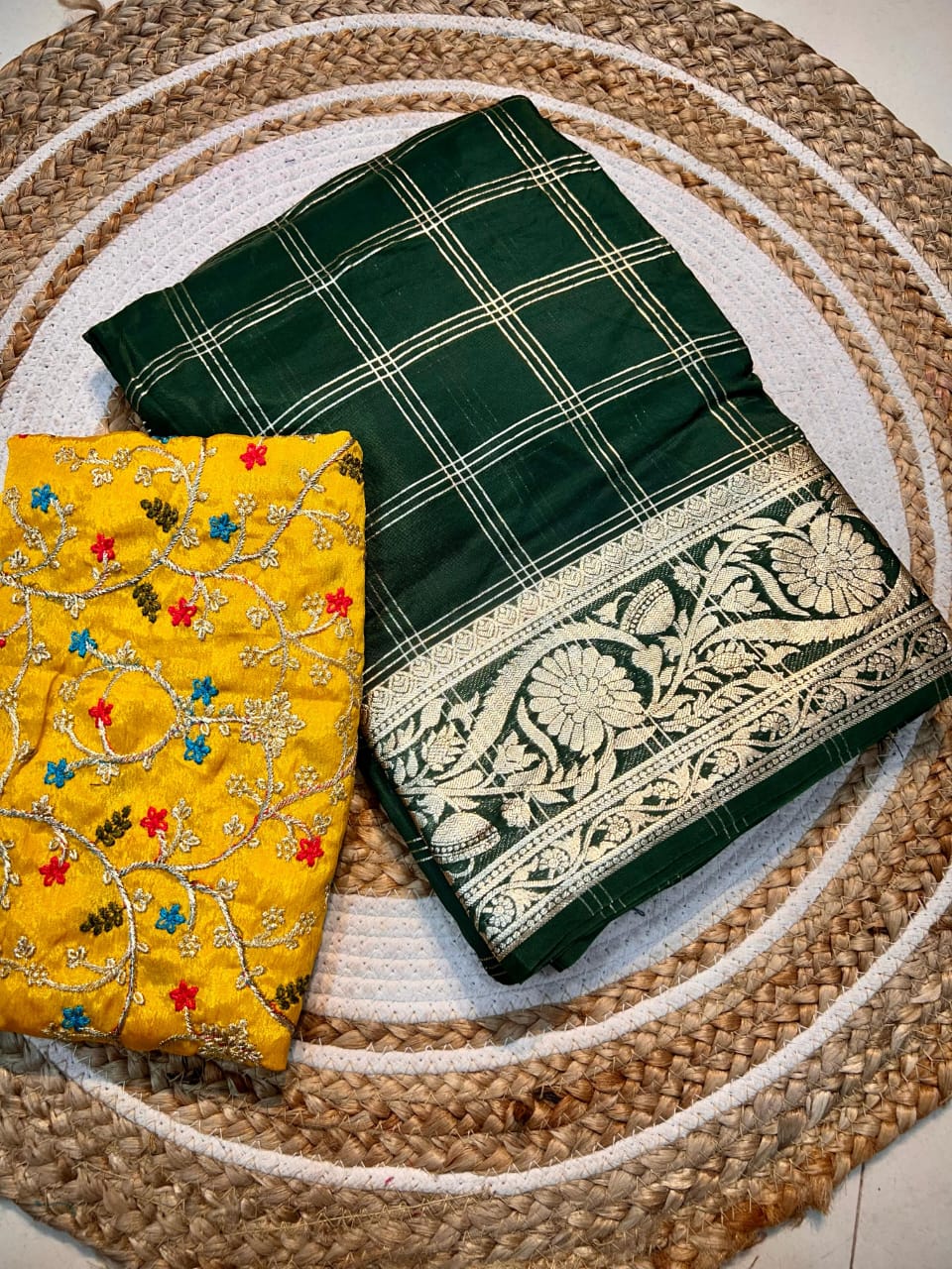Crepe silk sarees - Eshana Collections