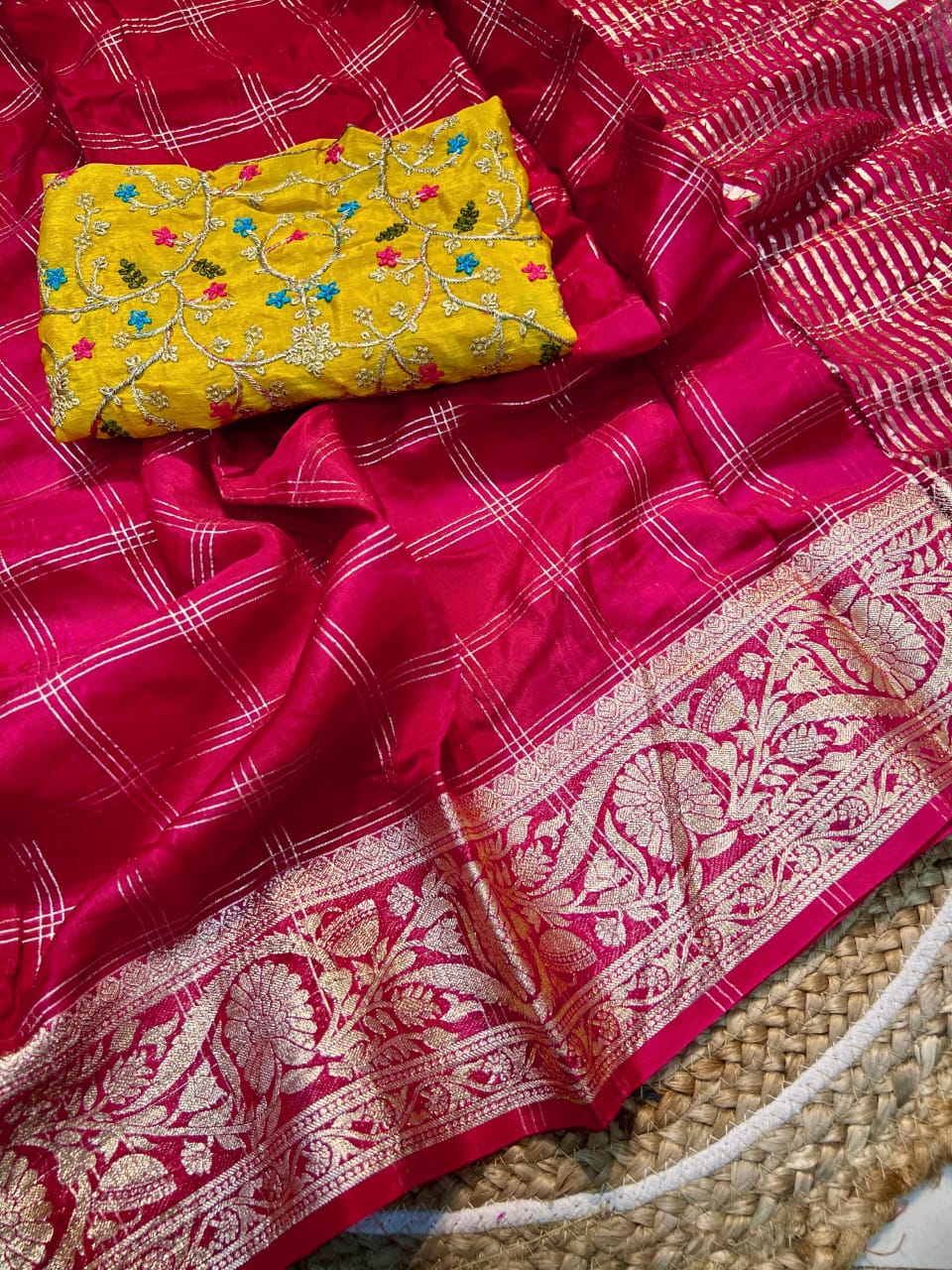 Crepe silk sarees - Eshana Collections