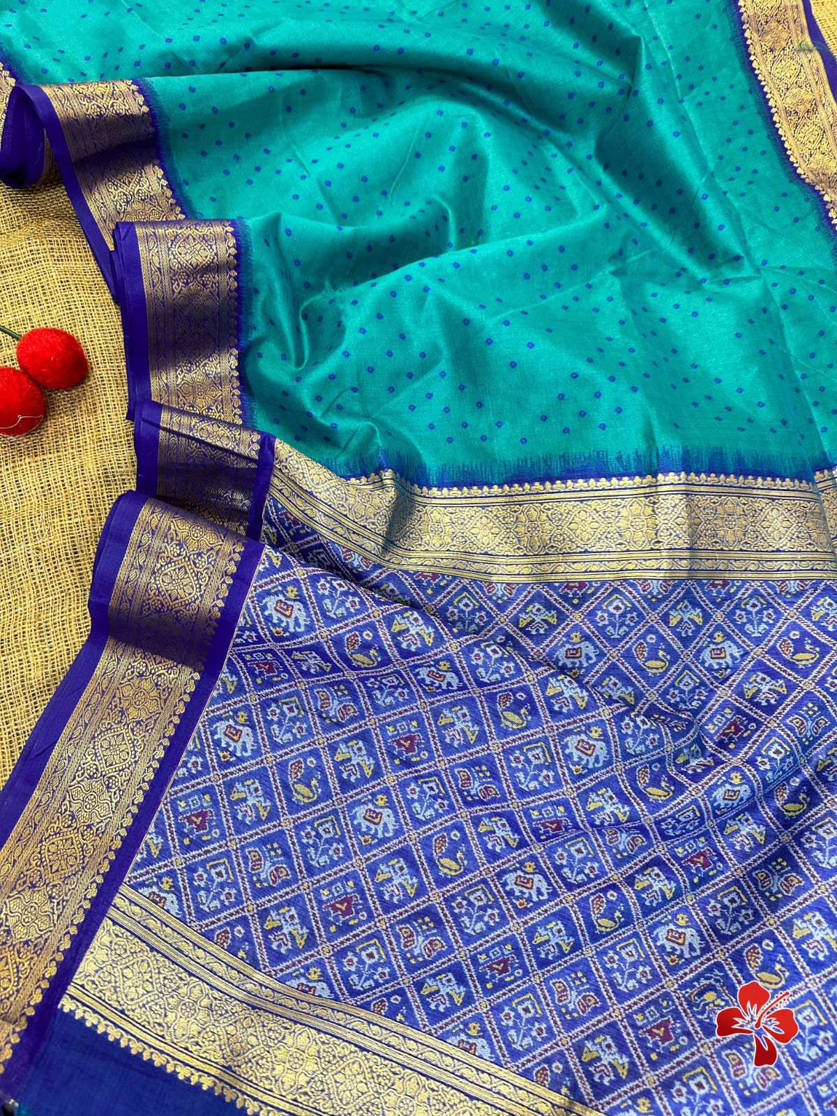Raw silk sarees - Eshana Collections