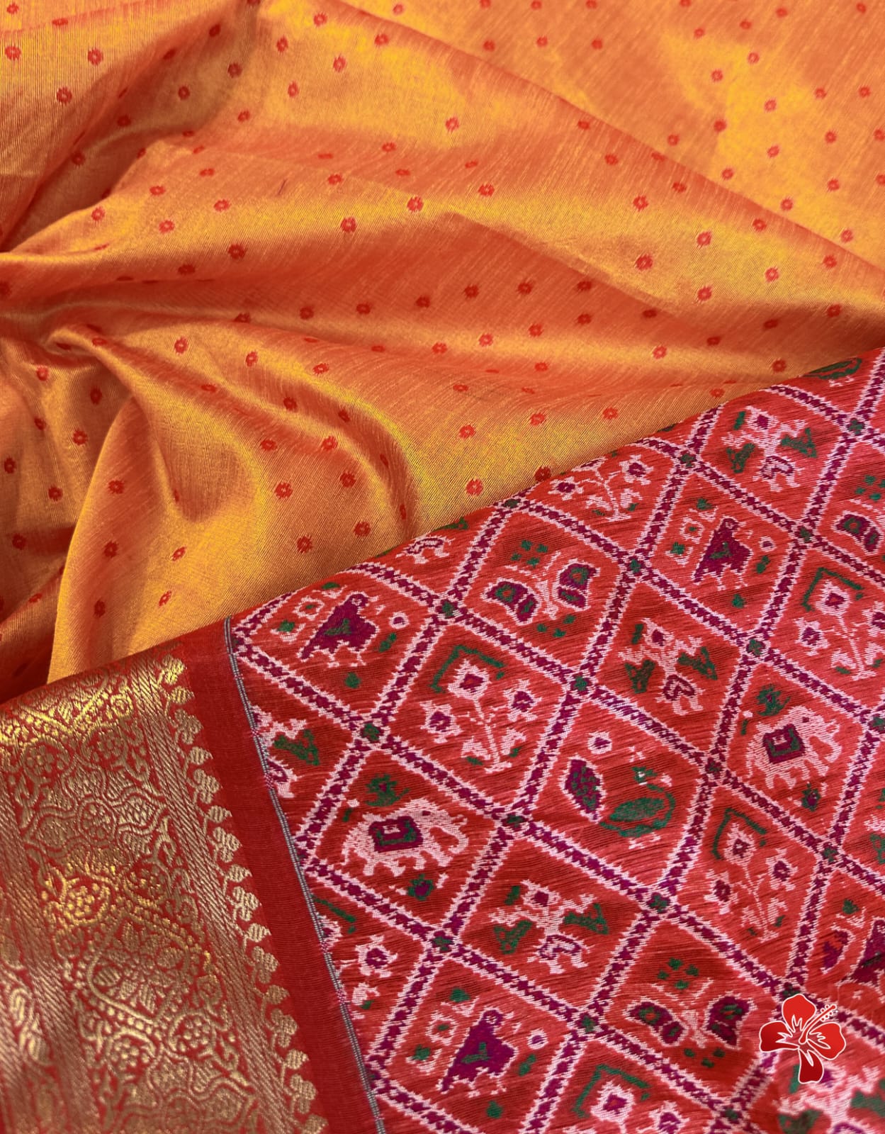Raw silk sarees - Eshana Collections
