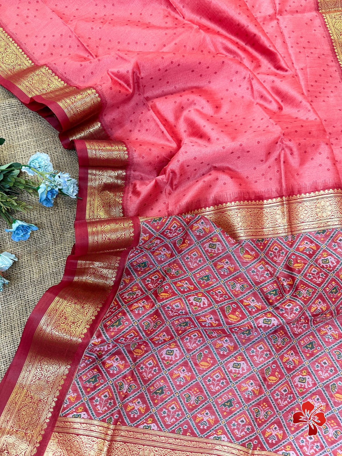 Raw silk sarees - Eshana Collections