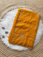 Soft crunchy silk designer sarees - Eshana Collections