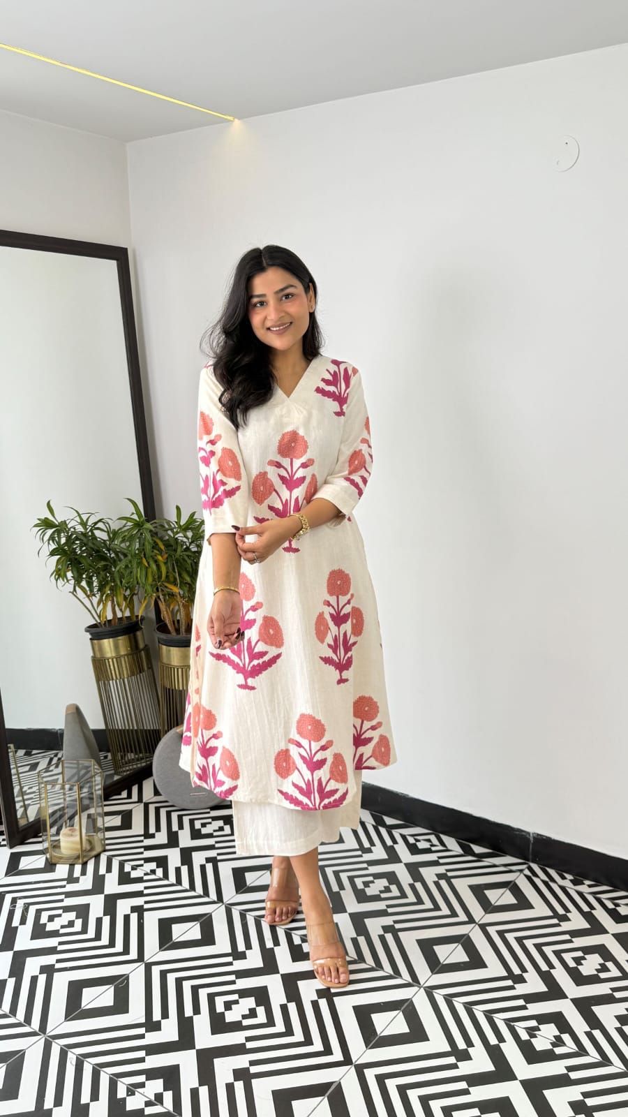 White co- ord sets - Eshana Collections