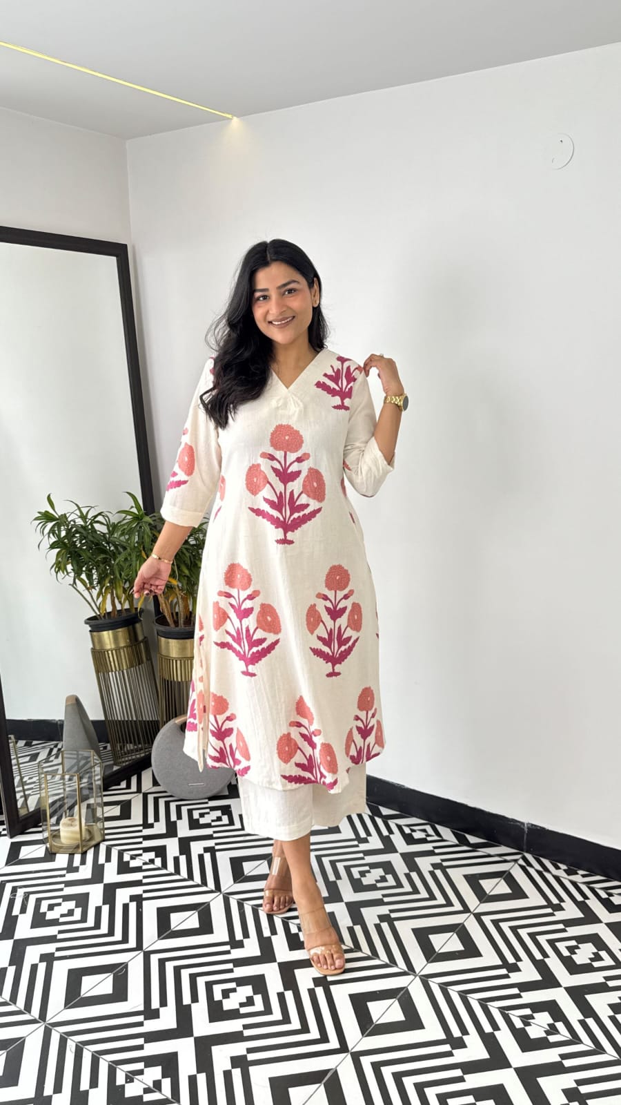 White co- ord sets - Eshana Collections